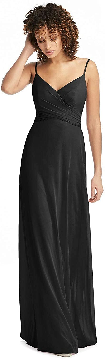 Price:$69.00    LIUJIAHUI Women's Sexy Deep V Neck Chiffon Bridesmaid Dress Long Homecoming Dresses  Clothing