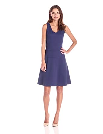 Price:$49.00    Lark & Ro Women's Sleeveless Fit and Flare Dress  Clothing