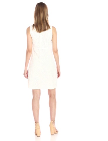 Price:$49.00    Lark & Ro Women's Sleeveless Chunky Lace A-Line Dress  Clothing