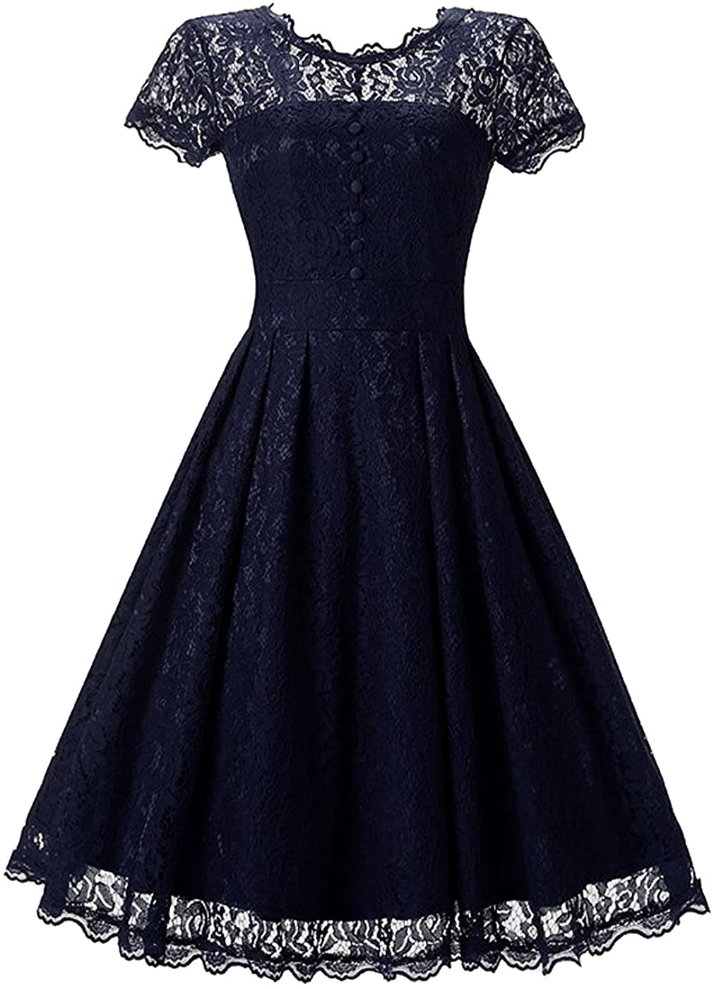 Price:$4.79 Absolute Rosy Women's Long Sleeve V Neck Lace Party Dress at Amazon Women’s Clothing store