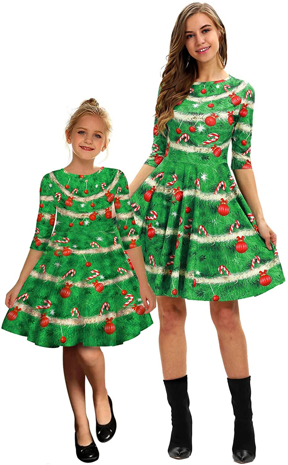 Price:$21.77    PIZOFF Womens Short Sleeve Casual A-Line Christmas Dress  Clothing