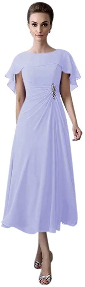 Price:$85.90 QueenBridal Women's Short Tea Length Mother Of The Bride Plus Size Formal Dress at Amazon Women’s Clothing store