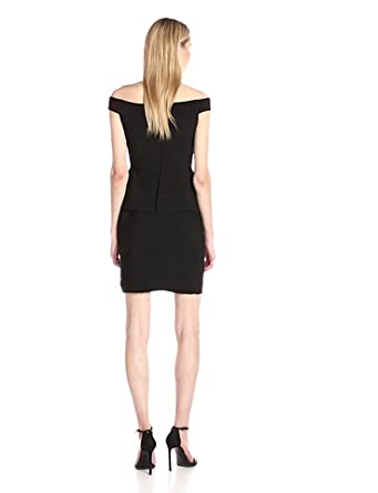 Price:$121.07    Adrianna Papell Women's Off The Shoulder Banded Peplm Dress  Clothing
