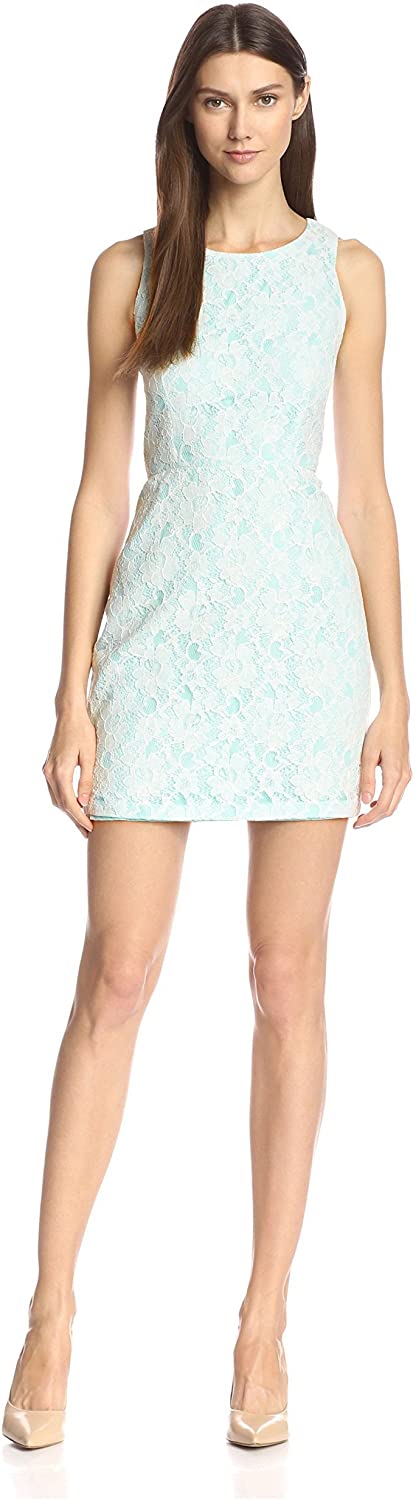 Price:$59.73    Hutch Women's Lace Jacquard Sheath Dress  Clothing
