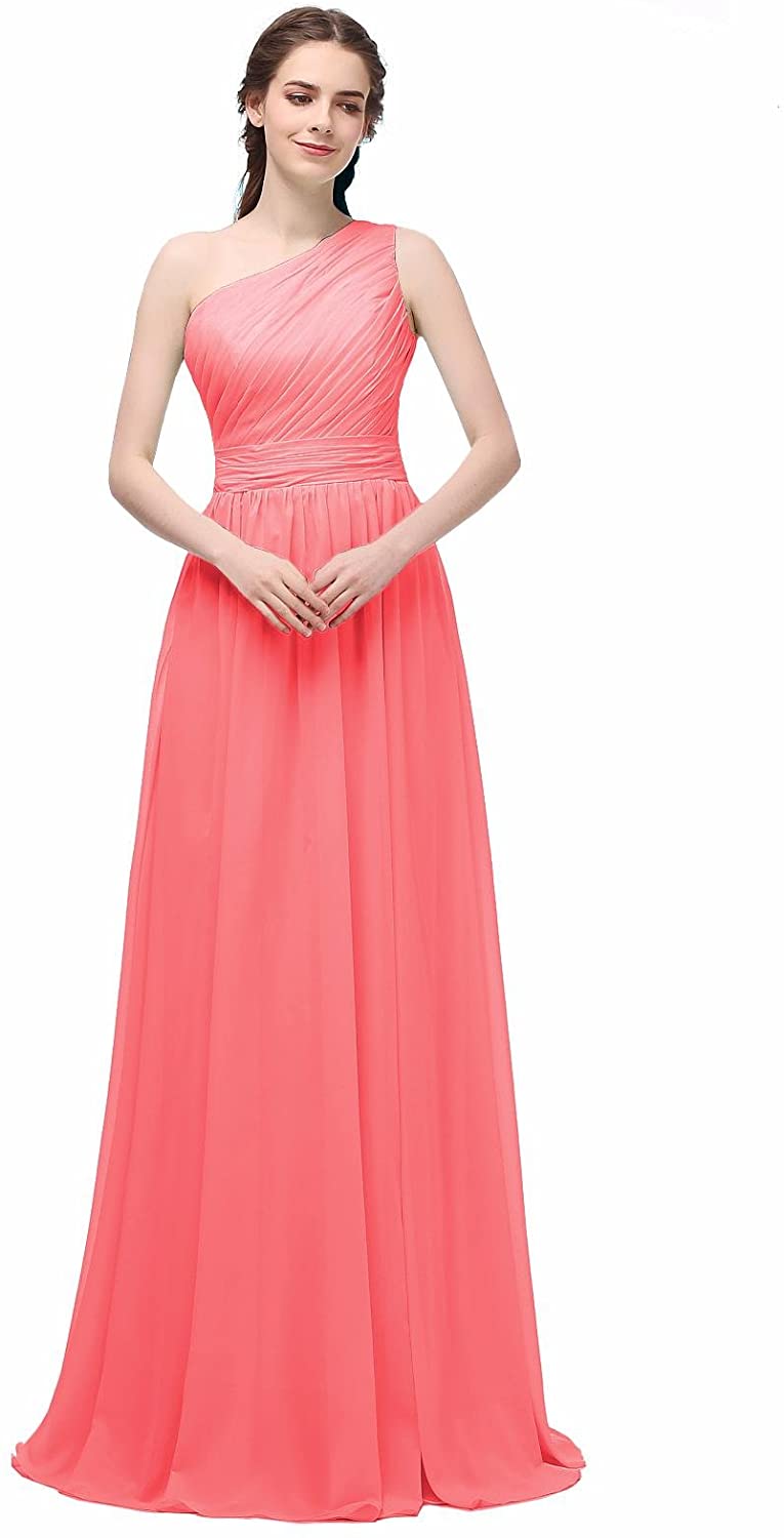 Price:$28.99 Ever Girl Women's Chiffon Long Bridesmaid Gowns at Amazon Women’s Clothing store