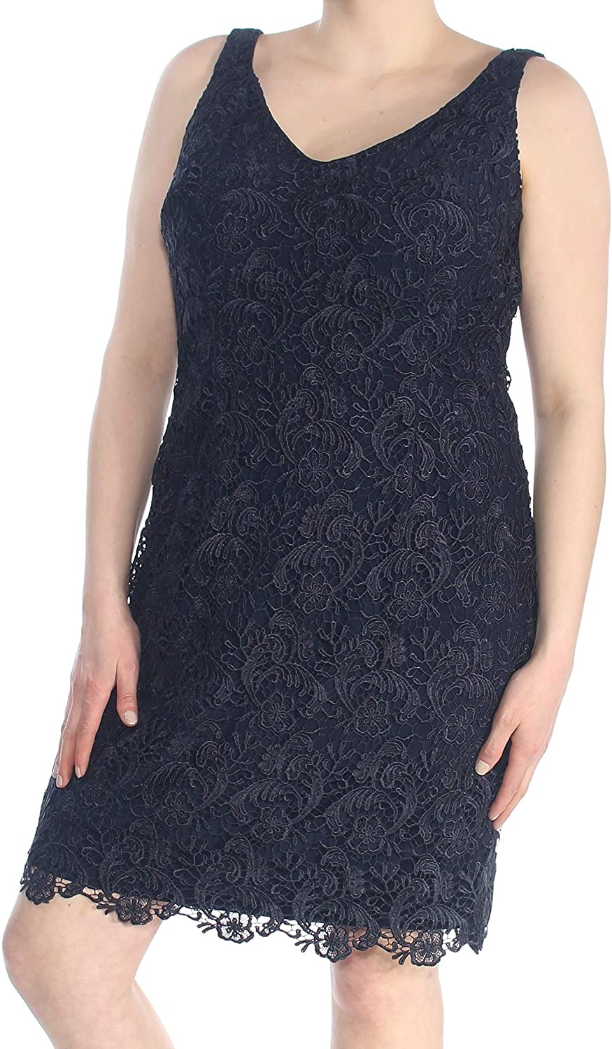 Price:$44.99    Lauren Ralph Lauren Womens Lace Party Cocktail Dress  Clothing
