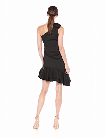 Price:$64.94 Eliza J Women's One Shoulder Bow Detail Dress at Amazon Women’s Clothing store