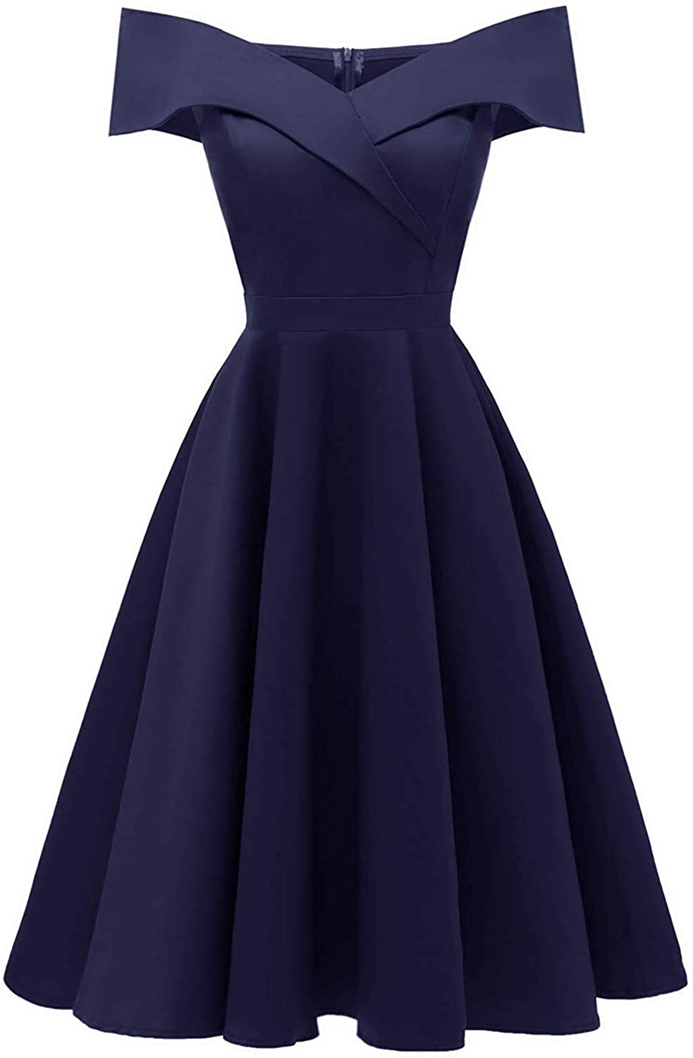 Price:$25.99    Galsang Womens Off Shoulder Cocktail Party Dress Wedding Evening Formal Dress AT06  Clothing