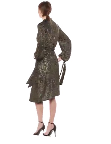 Price:$128.87 C/Meo Collective Women's Alight Sparkle Knit Draped Wrap Dress at Amazon Women’s Clothing store
