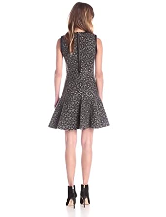 Price:$199.99    Rebecca Taylor Women's Sleeveless Lace Bonded Dress  Clothing