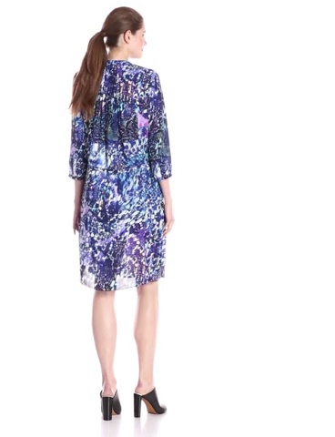 Price:$21.99 NYDJ Women's Lauren Pleat-Back Dress at Amazon Women’s Clothing store