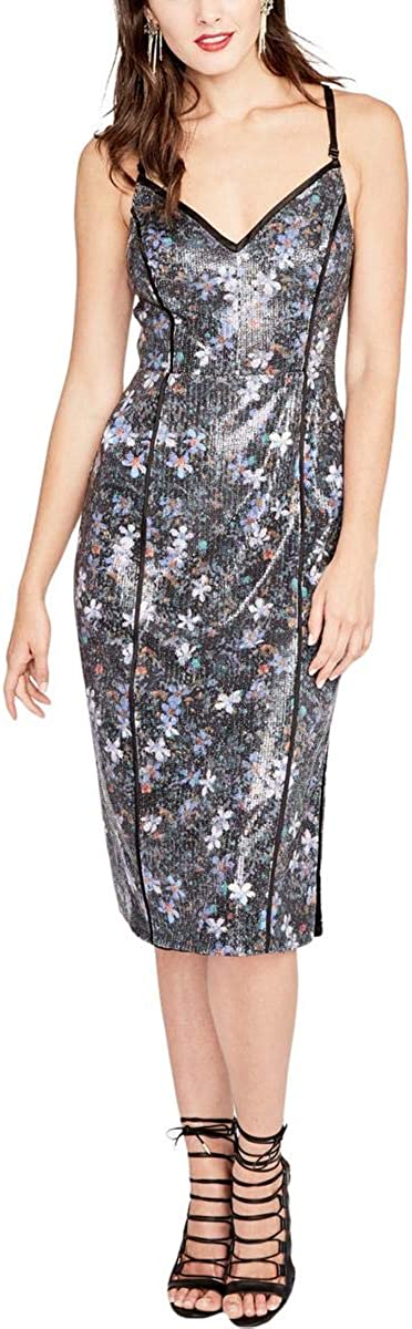 Price:$40.81 RACHEL Rachel Roy Womens Sequined V-Neck Cocktail Dress Black 8 at Amazon Women’s Clothing store