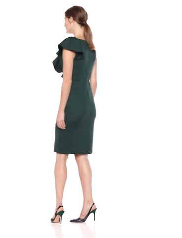 Price:$119.76    Eliza J Women's Asymmetric Ruffle Formal Dress  Clothing