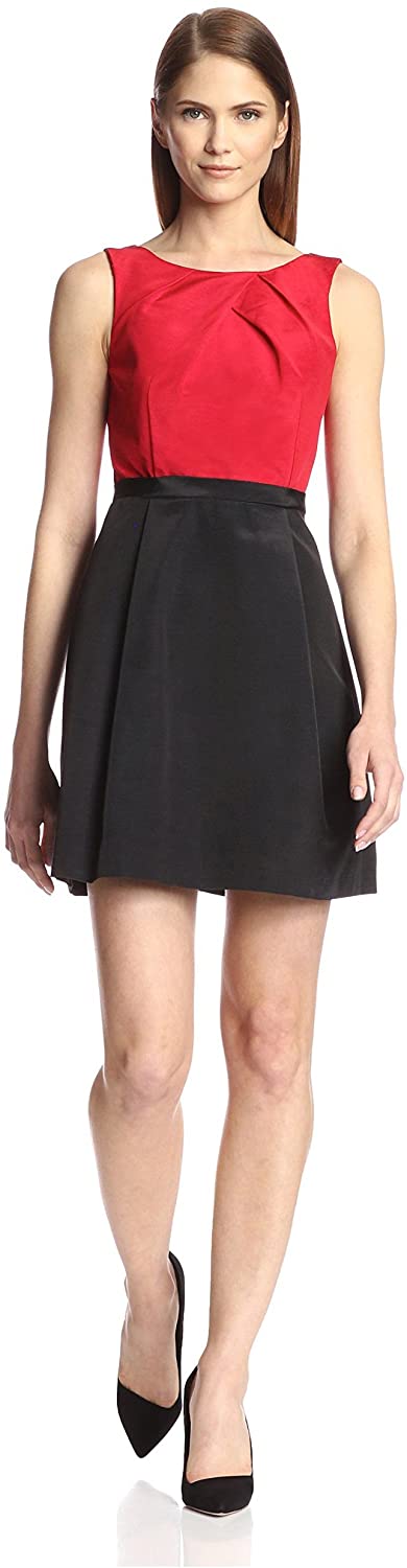 Price:$17.89    SOCIETY NEW YORK Women's Sleeveless Pleated Bodice Dress  Clothing