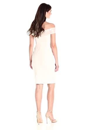 Price:$237.27    Aidan by Aidan Mattox Women's Off The Shoulder Crepe Cktl Dress  Clothing