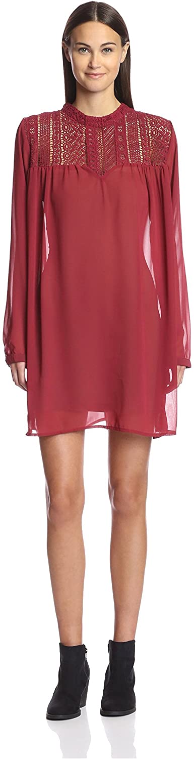 Price:$81.43    Beautiful Stories Women's Longsleeve Shift Dress, Holiday, S  Clothing