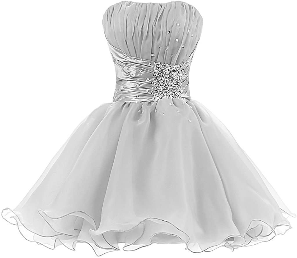 Price:$49.00    Tivansi Women's Short Homecoming Prom Cocktail Dresses Silver Size 6  Clothing