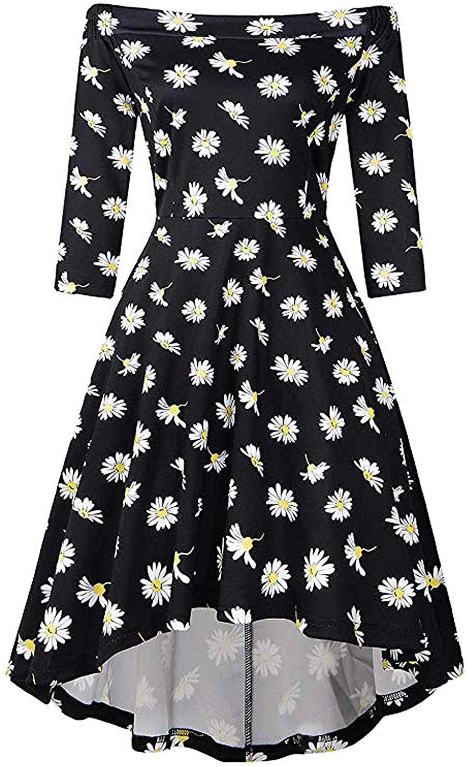 Price:$14.72    CUQY Womens Off The Shoulder High Low Hem Cocktail Skater Wedding Party Teen Formal Dresses (FBA)  Clothing