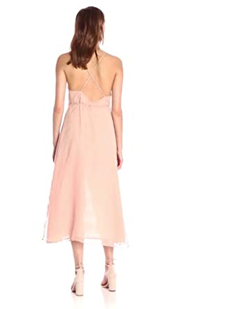 Price:$54.32    Lucca Couture Women's Sleeveless Midi Wrap Dress  Clothing