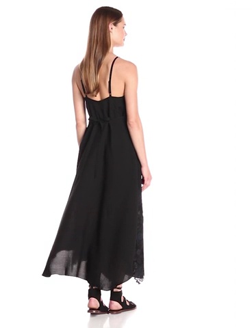 Price:$131.49    Tracy Reese Women's Lace Applique Slip Dress  Clothing