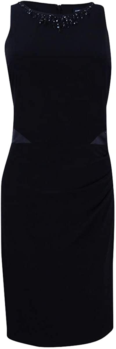 Price:$19.74    American Living Women's Beaded Jersey Dress  Clothing