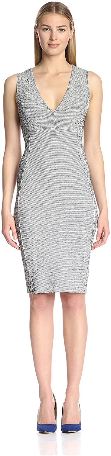 Price:$43.71    Twenty Tees Women's Static Micro Stripe Sheath Dress  Clothing