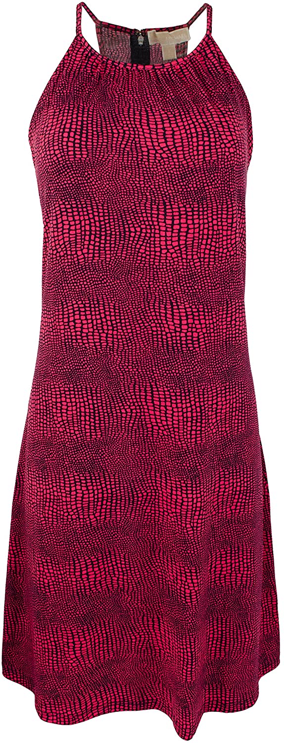 Price:$74.95    Michael Kors Women's Reptile Print Halter Dress-ET-S  Michael Kors  Clothing