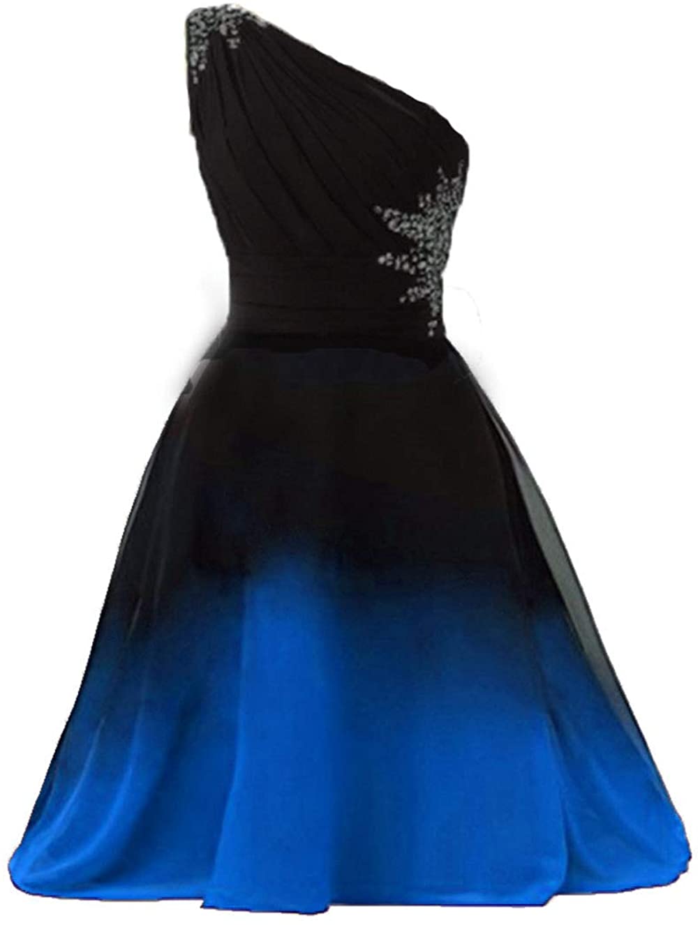 Price:$59.00    FWVR Ombre Short Prom Dresses for Juniors Beaded Gradient Homecoming Party Dress 2020  Clothing
