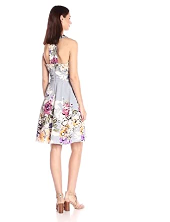 Price:$243.95    Tracy Reese Women's Criss Cross Halter Dress  Clothing