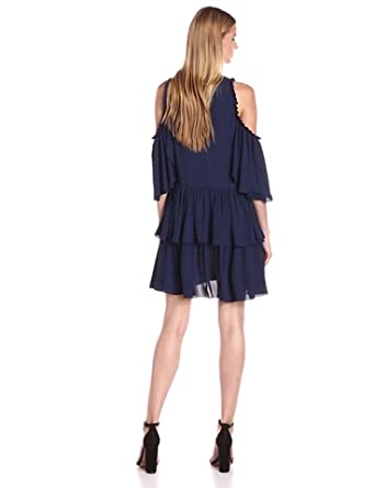 Price:$219.33    Rebecca Minkoff Women's Roberta Dress, Navy, Medium  Clothing