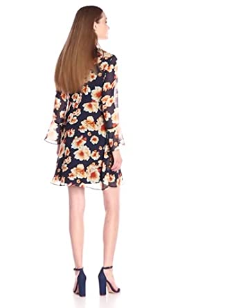 Price:$44.99    Betsey Johnson Women's Printed Chiffon Dress  Clothing