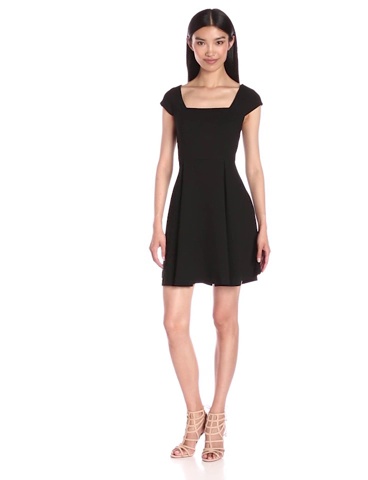 Price:$140.30    BCBGeneration Women's Cap Sleeve Fit and Flare  Clothing