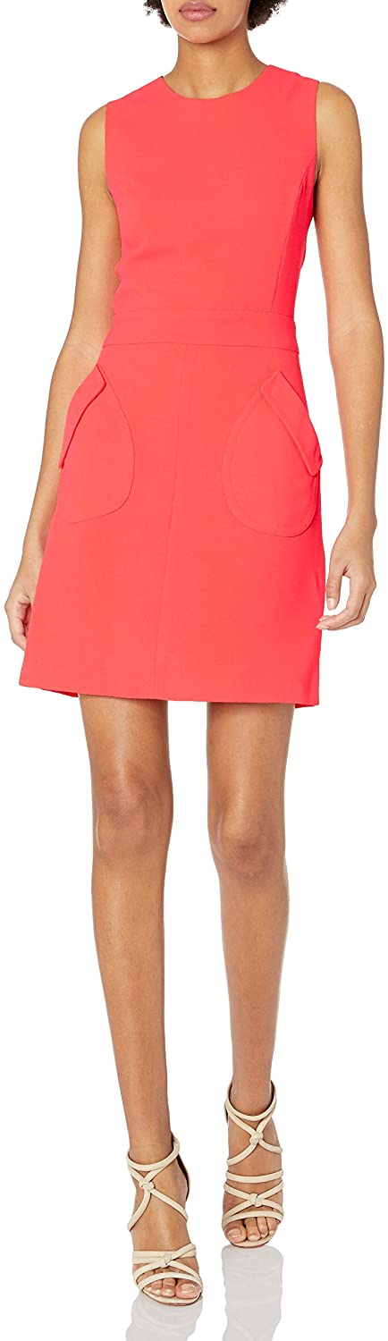 Price:$117.30    CeCe by Cynthia Steffe Women's Jenni S/l Two Pocket Dress  Clothing