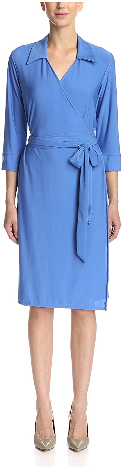 Price:$44.99 Melissa Masse Women's Wrap Dress at Amazon Women’s Clothing store
