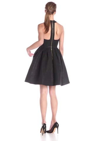 Price:$388.99    Erin erin fetherston Women's Gigi Tback Herringbone Jacquard Flare Dress  Clothing