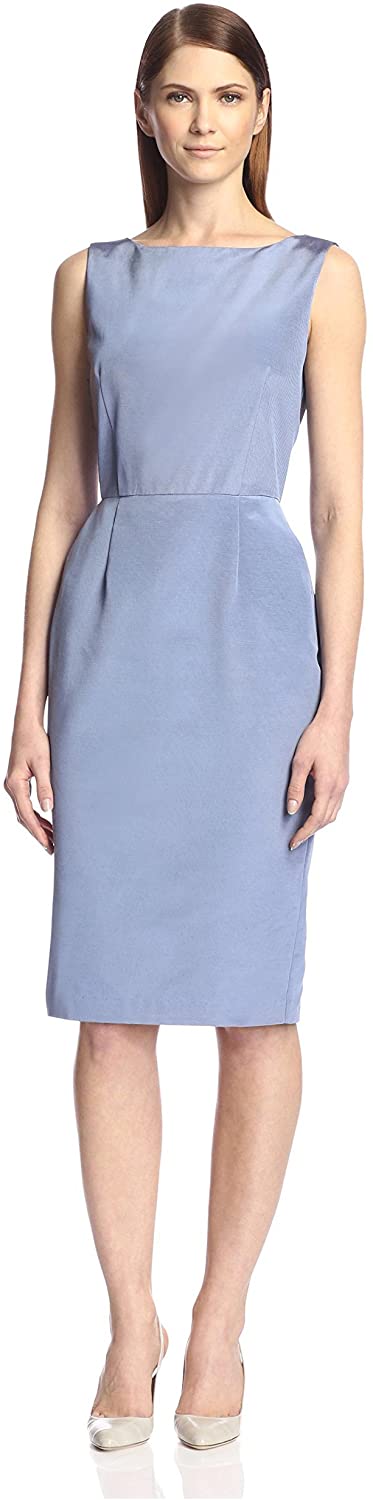 Price:$64.00    SOCIETY NEW YORK Women's Sleeveless Midi Dress, Wedgewood, 6 US  Clothing