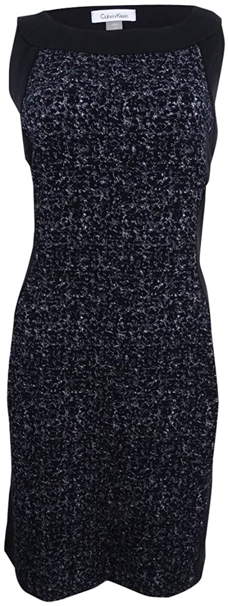 Price:$54.98 Calvin Klein Women's Textured Knit Sheath Dress at Amazon Women’s Clothing store