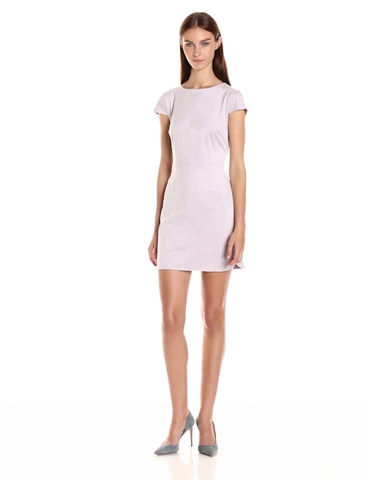 Price:$35.99    kensie Women's Stretch Suede Dress, Woodrose, XL  Clothing