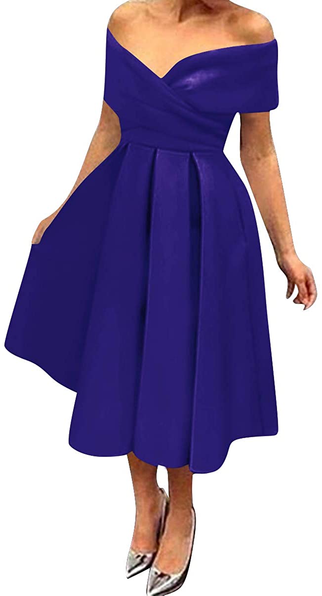 Price:$0.00 JAEDEN Prom Dress Short Formal Evening Gowns Off The Shoulder Party Dresses at Amazon Women’s Clothing store
