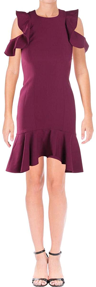 Price:$13.99 Jaya Apparel Womens Micah Ruffled Knee-Length Cocktail Dress at Amazon Women’s Clothing store