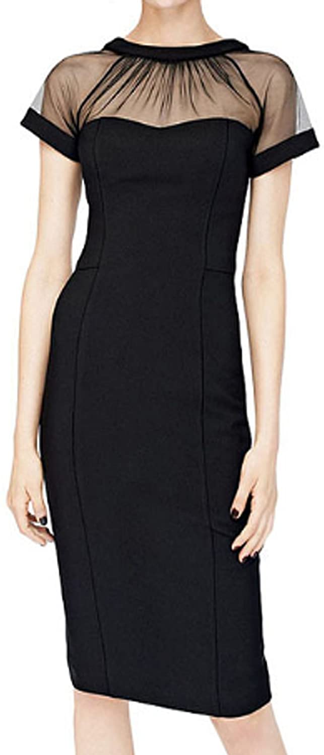 Price:$26.99    Nothar Women's Black Hole Short-Sleeve Dress  Clothing