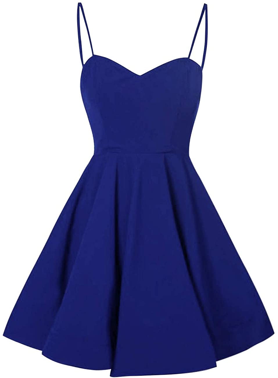 Price:$69.89    Bess Bridal Women's Spaghetti Straps Short Prom Homecoming Cocktail Party Dress  Clothing