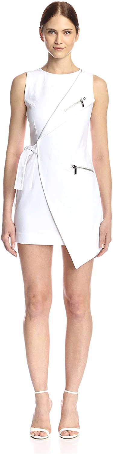 Price:$437.26    Thomas Wylde Women's Stem Solid Dress  Clothing