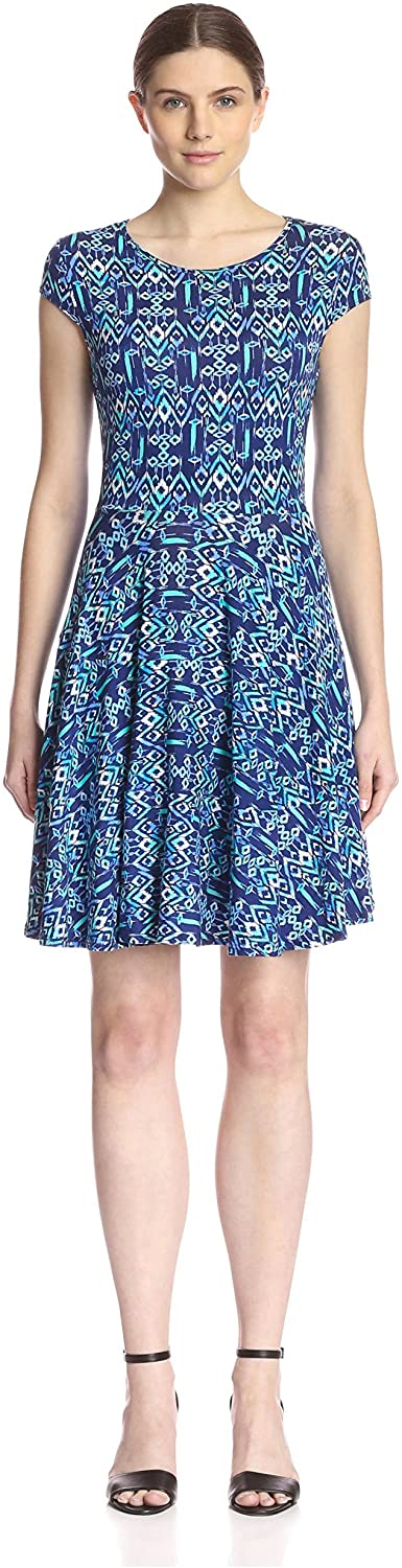 Price:$31.81    Silva Women's Fit and Flare Dress  Clothing