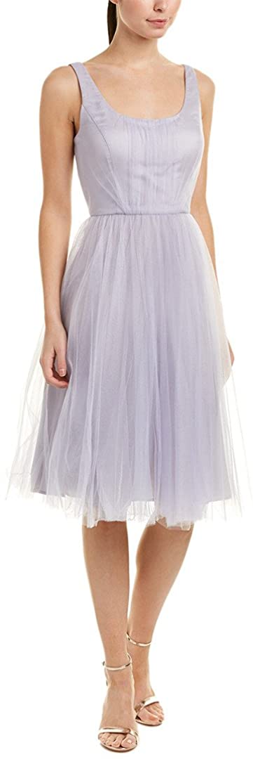 Price:$86.99    Donna Morgan Women's Chantal Short Tulle, Wisteria, 10  Clothing