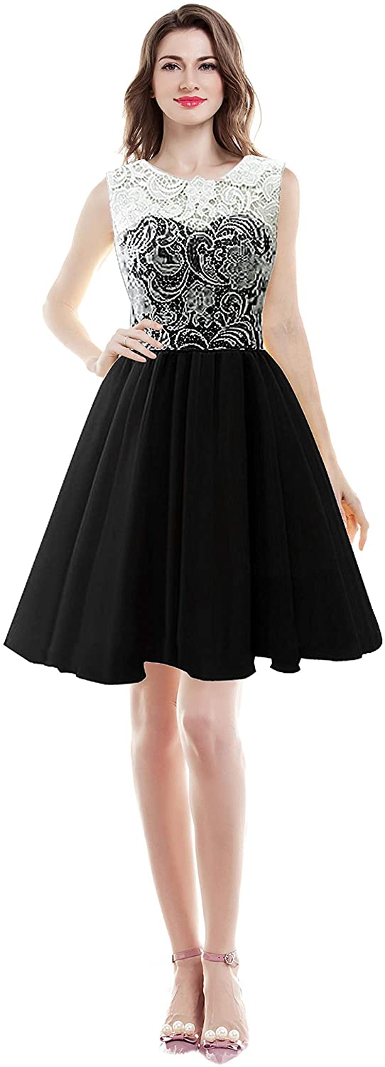 Price:$0.00 ThaliaDress Short Tulle Lace Flower Girl Dress Homecoming Prom Gown T016WD at Amazon Women’s Clothing store