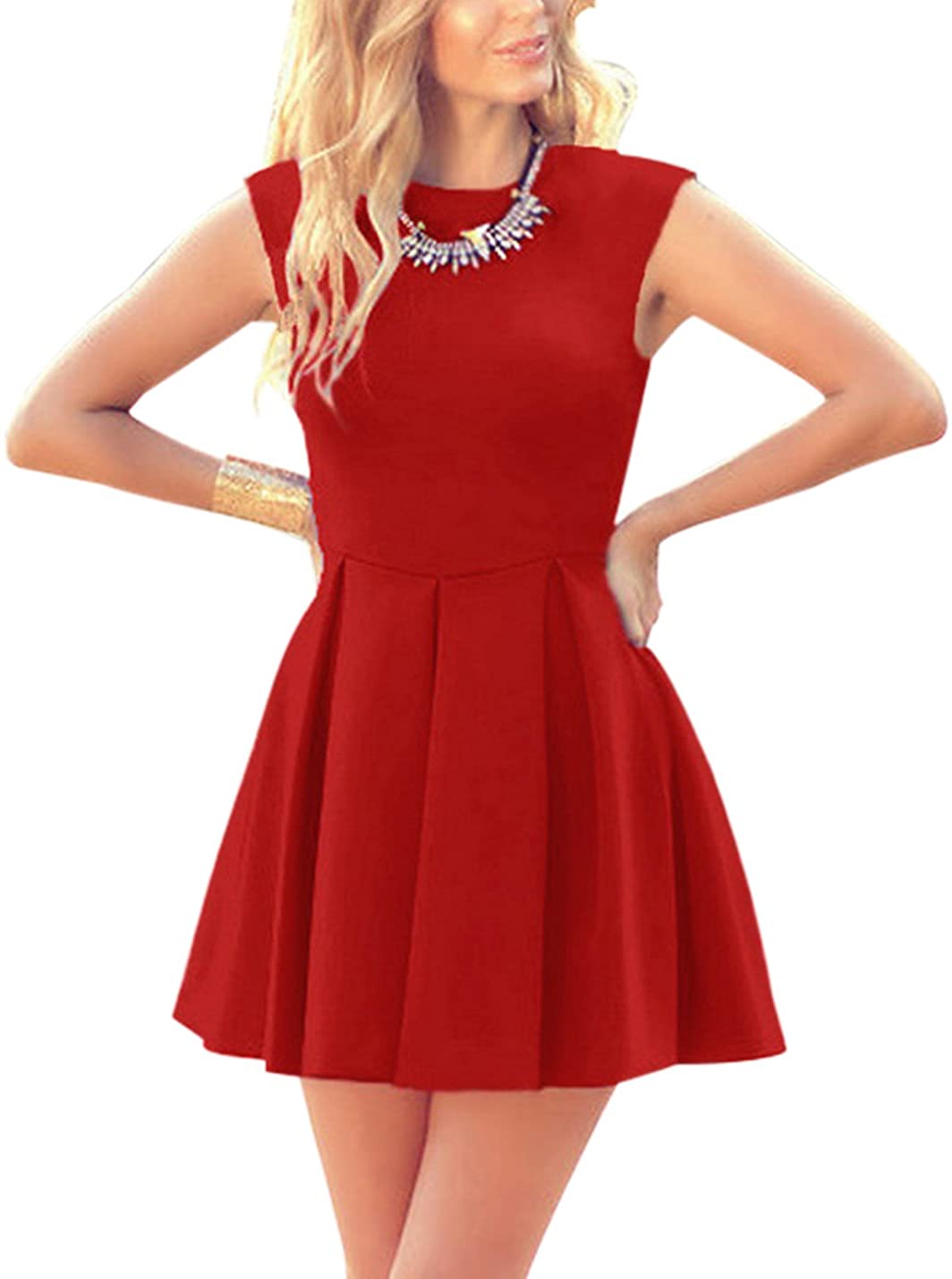 Price:$26.99    Tanming Women's Backless Dress  Clothing