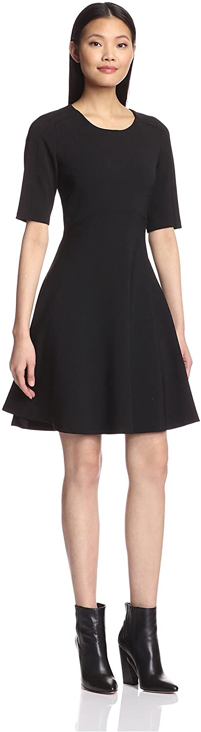 Price:$203.16 Beatrice B. Women's Fit and Flare Dress, Black, 4 at Amazon Women’s Clothing store