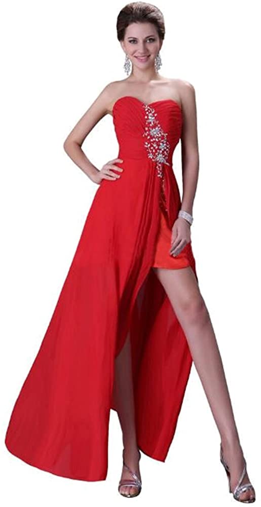 Price:$55.99    Drasawee Women's Short Strapless Rhinestones Cocktail Prom Party Dresses  Clothing