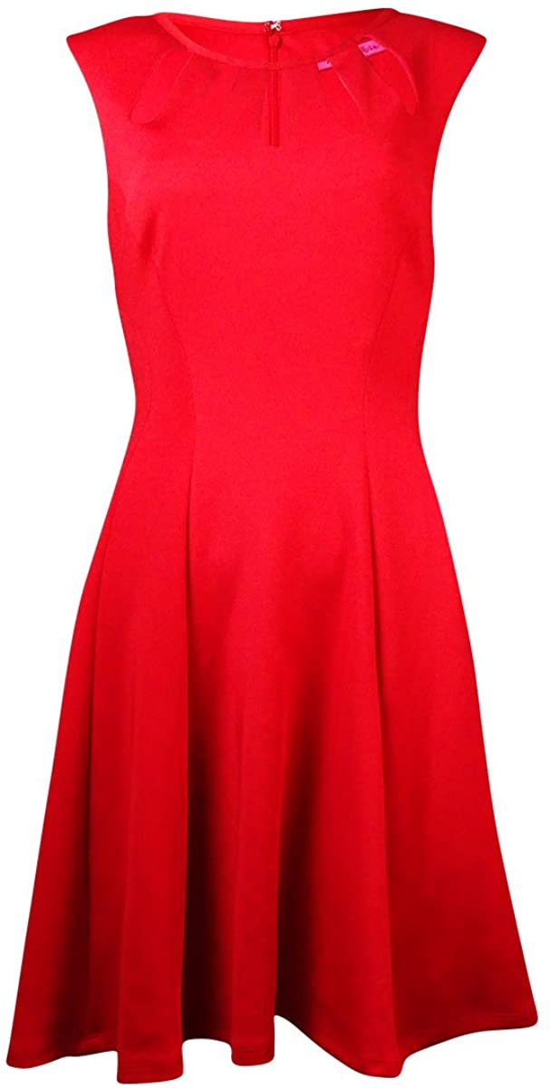 Price:$57.99    Betsey Johnson Women's Sleeveless Cutout red Dress Size 8  Clothing
